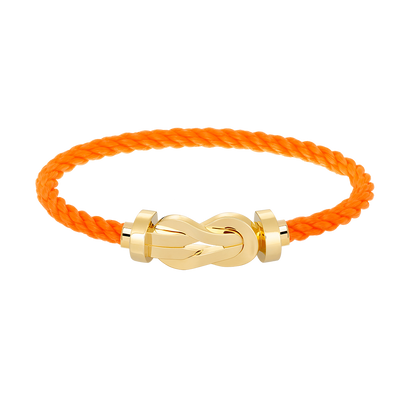 [baslovejewels]CHANCE LARGE 8 FIGURE BUCKLE NO DIAMOND BRACELET GOLD