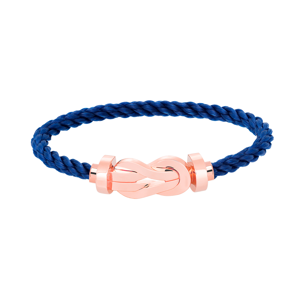 [baslovejewels]CHANCE LARGE 8 FIGURE BUCKLE NO DIAMOND BRACELET ROSE GOLD