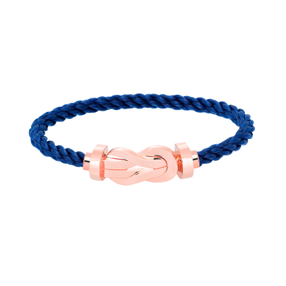 [baslovejewels]CHANCE LARGE 8 FIGURE BUCKLE NO DIAMOND BRACELET ROSE GOLD