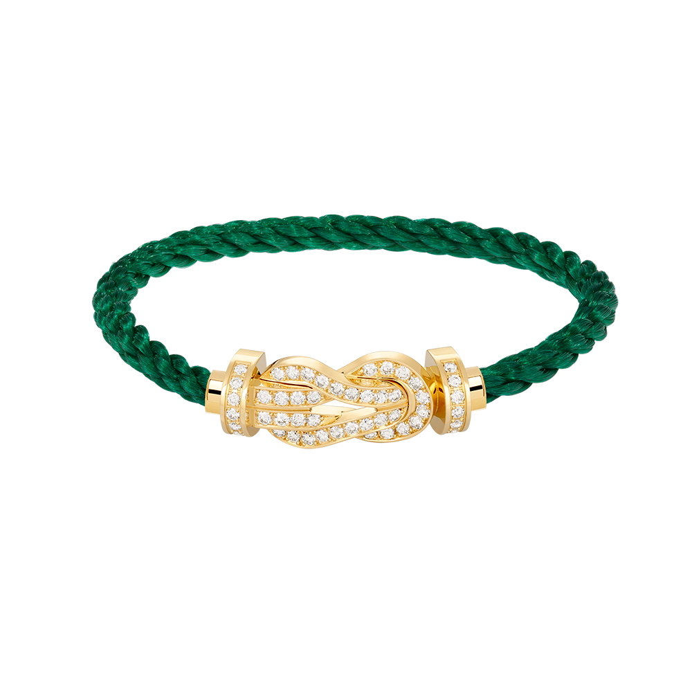 [baslovejewels]CHANCE LARGE 8 FIGURE BUCKLE FULLDIAMOND BRACELET GOLD