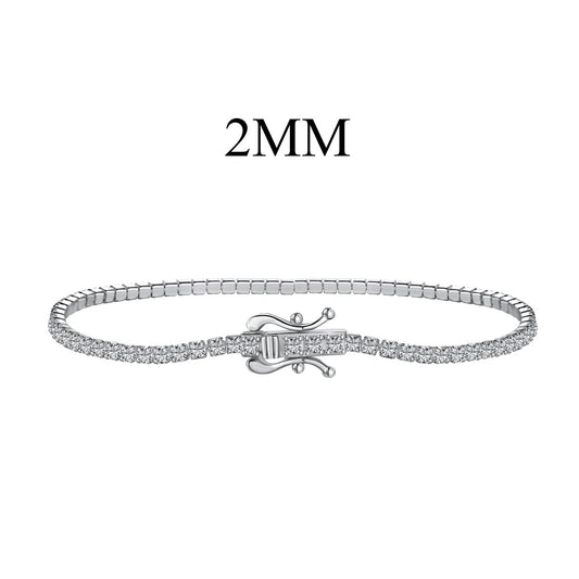 [baslovejewels]Radiant Colorful Round Cut Party Bracelet