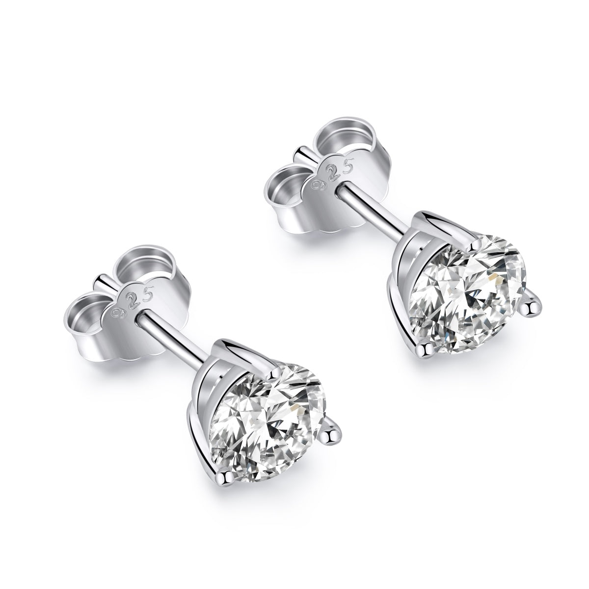 [baslovejewels]Dainty Round Shape Earrings