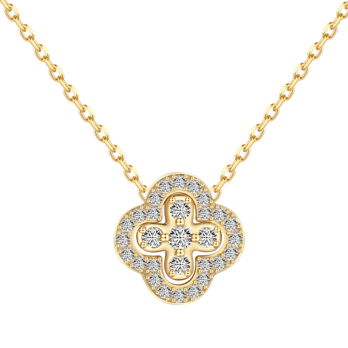 [baslovejewels]Four-Leaf Clover Various DIY Wearable Necklaces