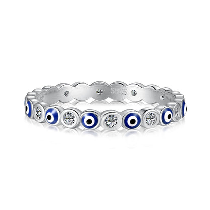 [baslovejewels]Sparkling Vibrant Round Shape Daily Ring