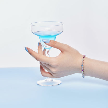 [baslovejewels]Radiant Water Drop Shape Daily Bracelet