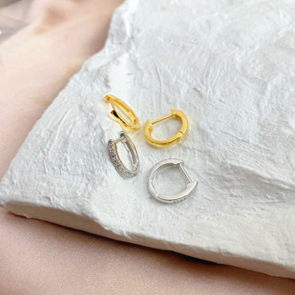 [baslovejewels]Circle Versatile Earrings