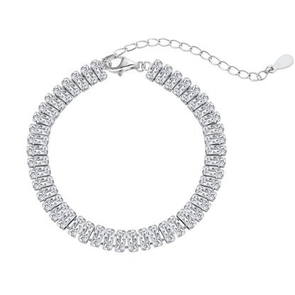 [baslovejewels]Exquisite Emerald Cut Daily Bracelet