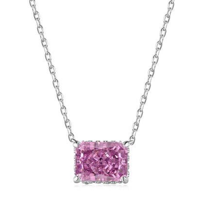 [baslovejewels]Luxurious Square Shape Colorful Necalack