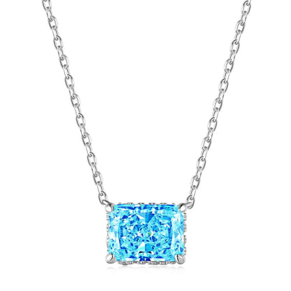 [baslovejewels]Luxurious Square Shape Colorful Necalack