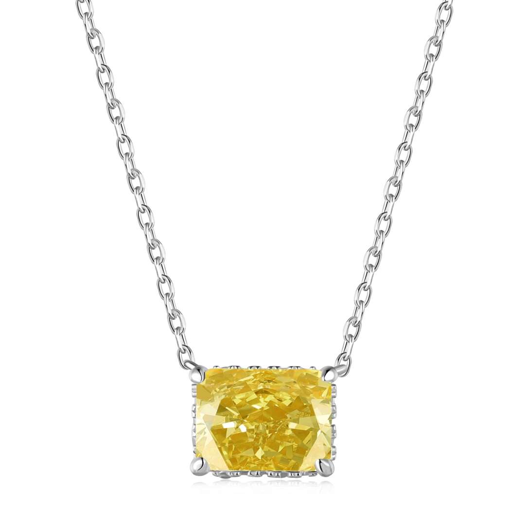 [baslovejewels]Luxurious Square Shape Colorful Necalack