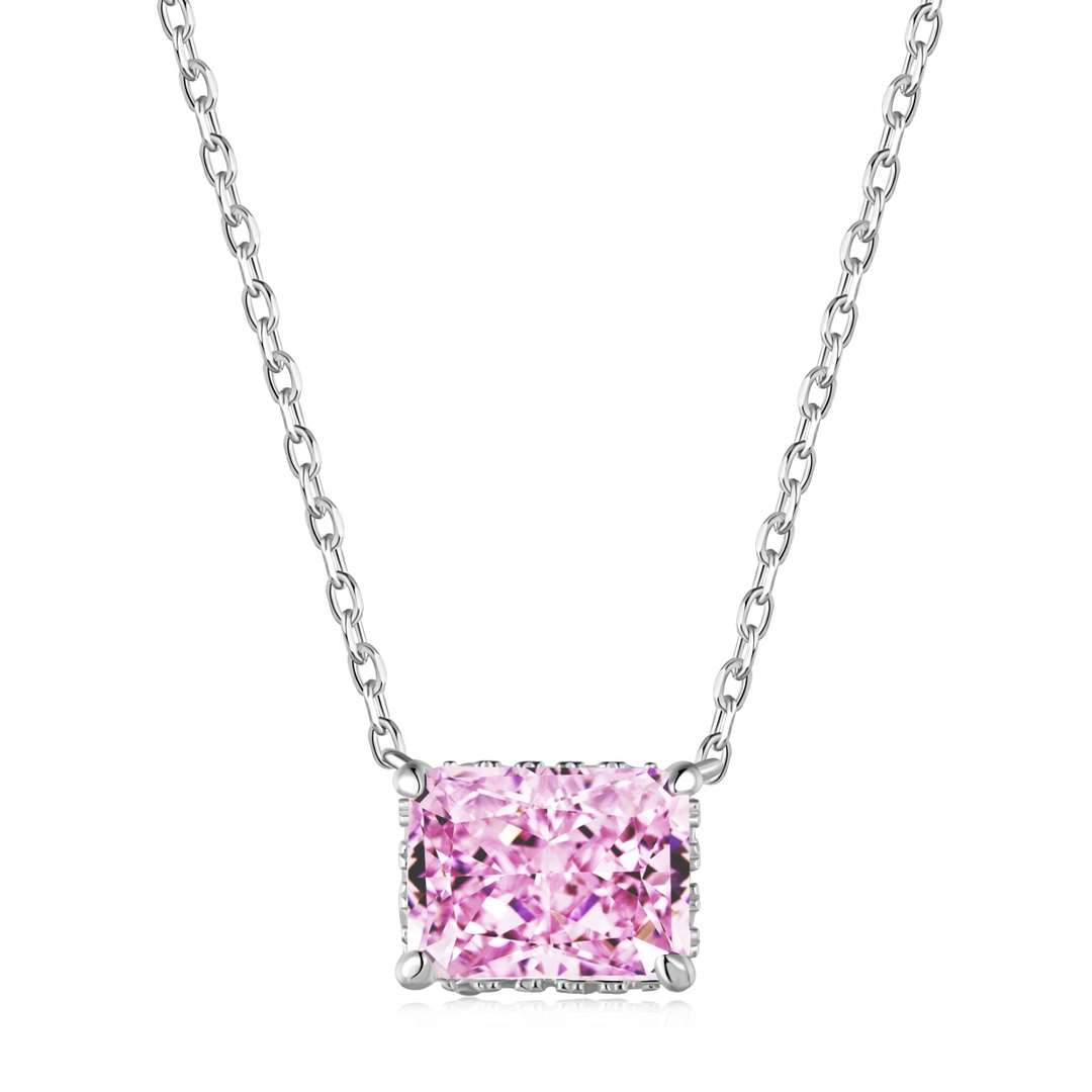 [baslovejewels]Luxurious Square Shape Colorful Necalack