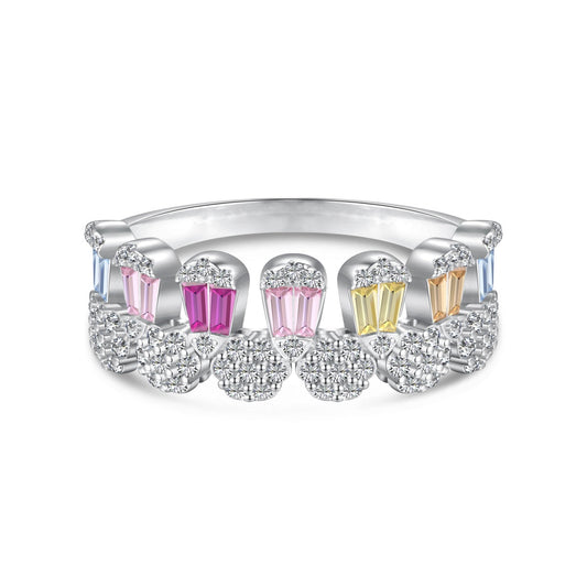 [baslovejewels]Gorgeous Radiant Cut Daily Ring