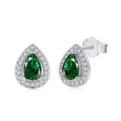 [baslovejewels]Luxurious Water Drop Shape Earrings