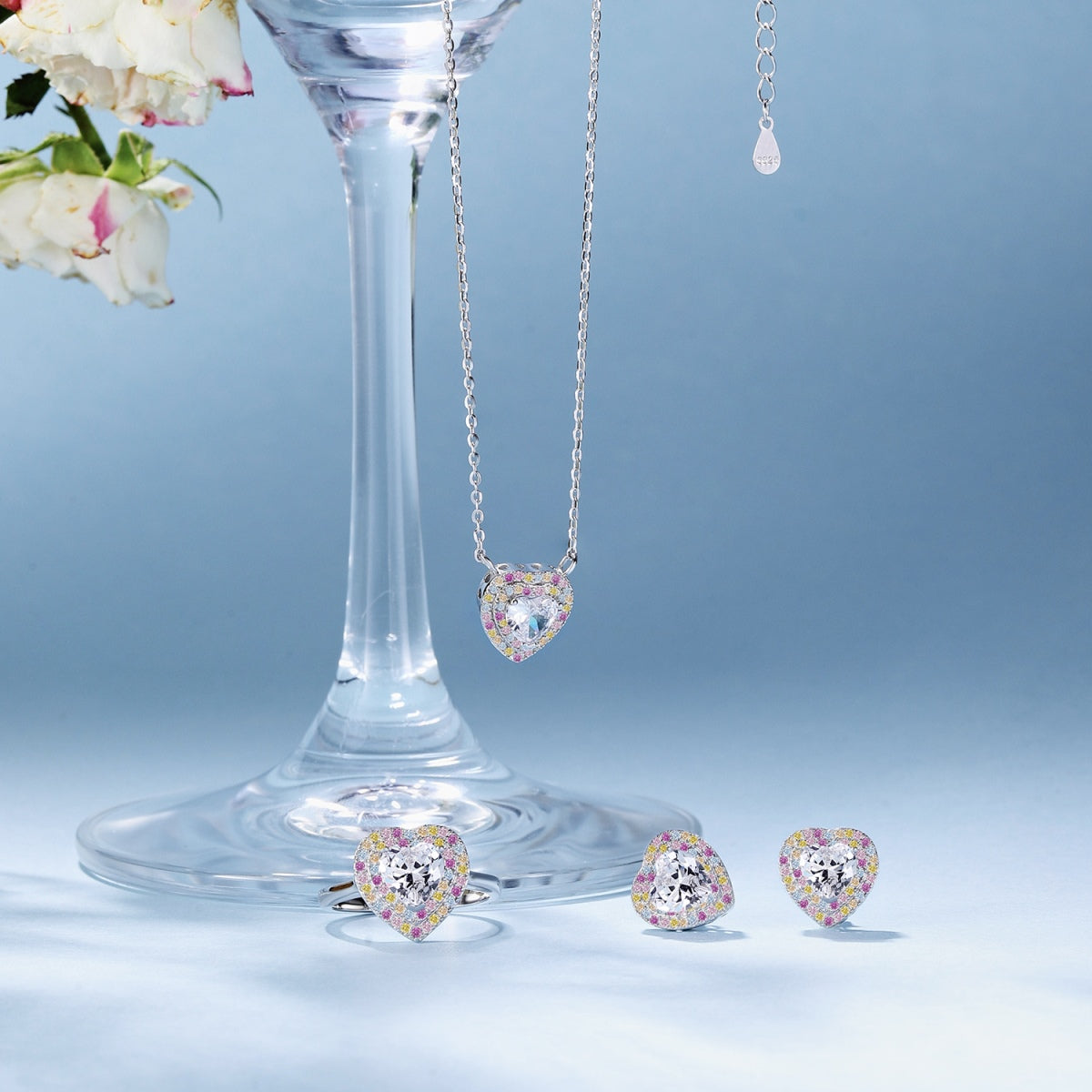 [baslovejewels]Exquisite Heart Shape Necklace