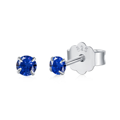 [baslovejewels]Delicate Solitaire Earrings