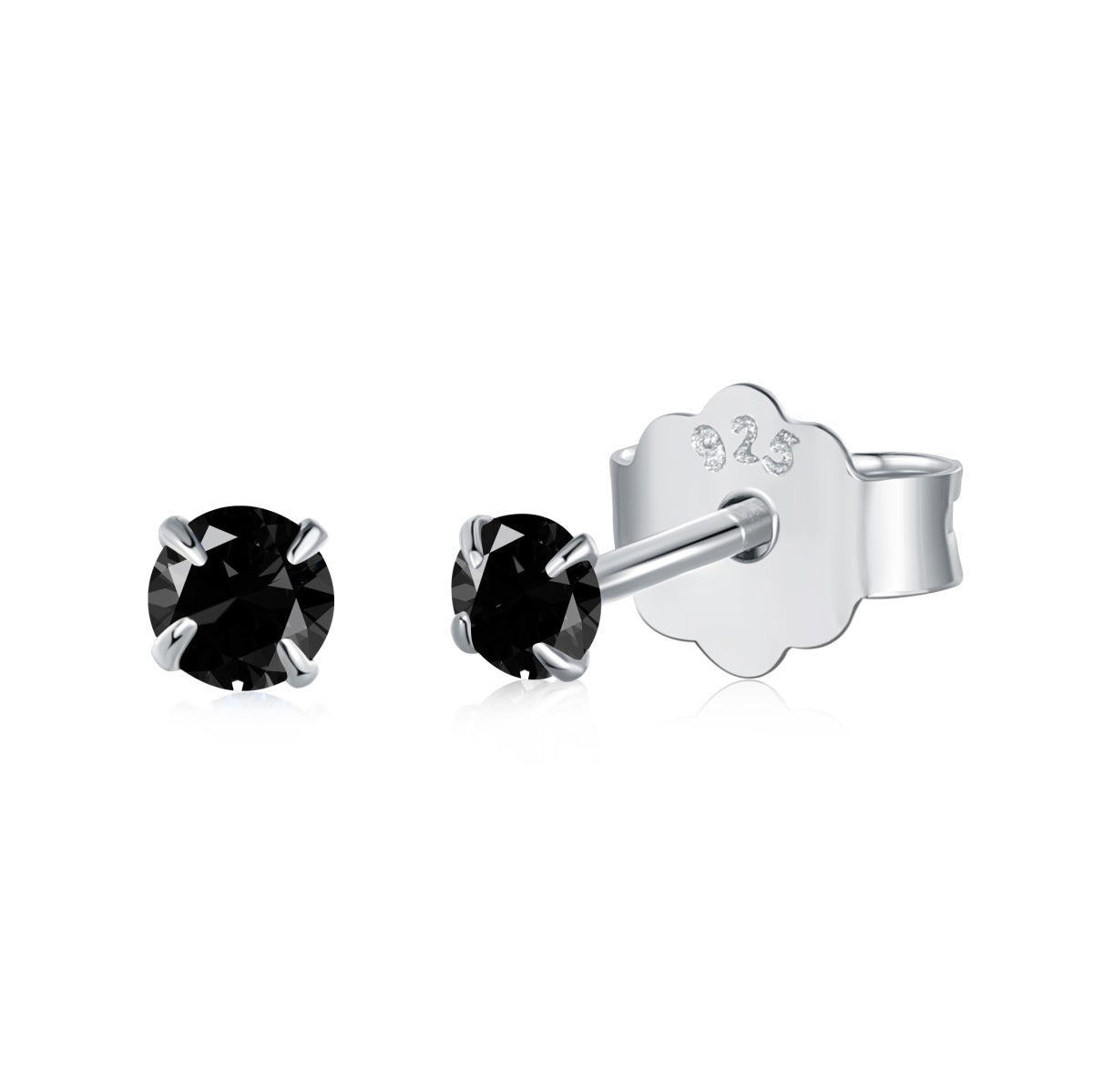 [baslovejewels]Delicate Solitaire Earrings