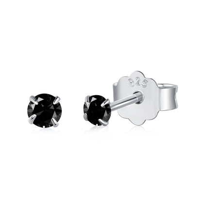 [baslovejewels]Delicate Solitaire Earrings