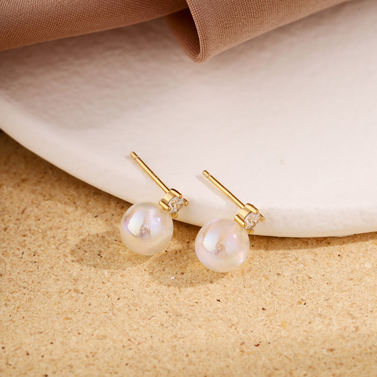 [baslovejewels]Symphony Mermaid Pearl Earrings