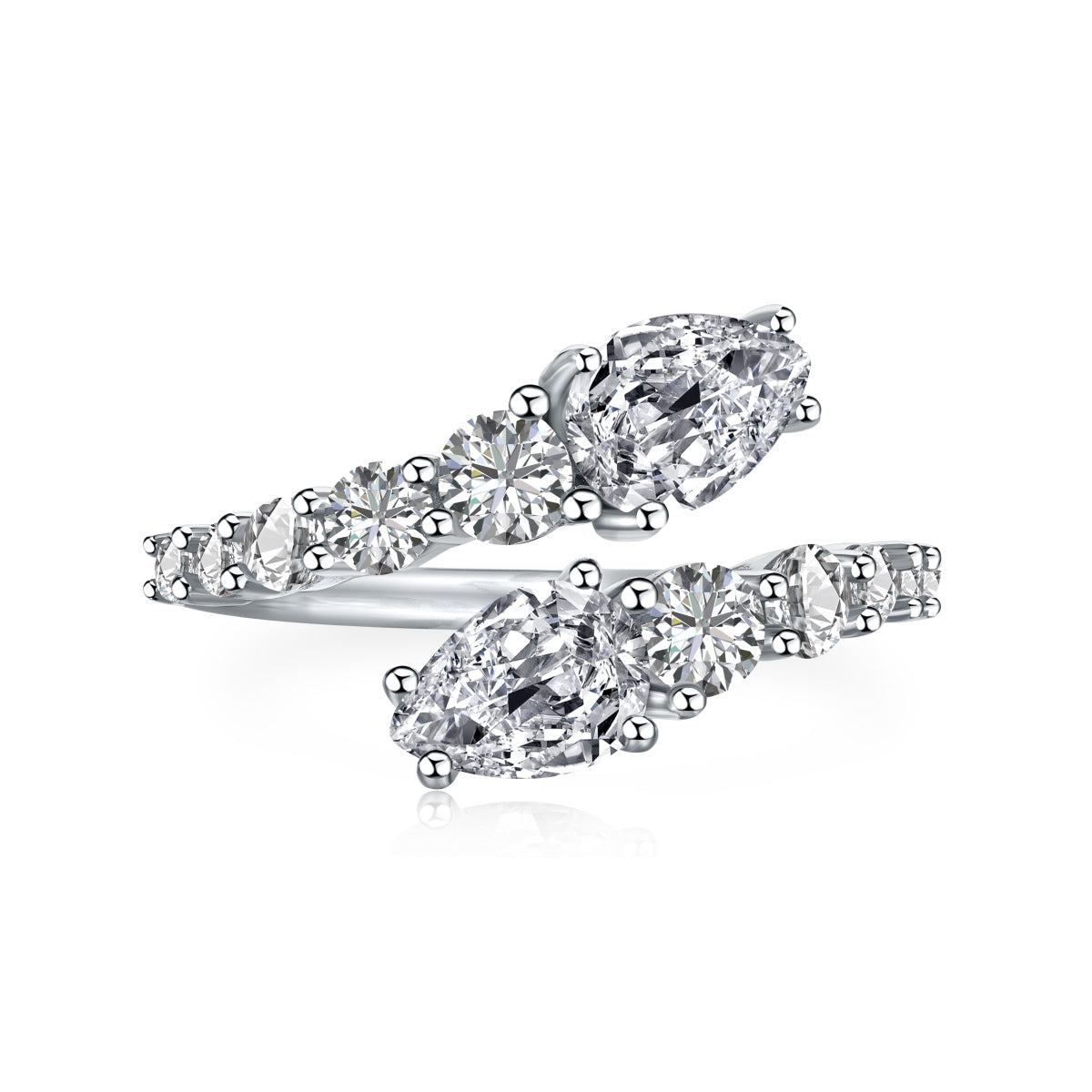 [baslovejewels]Delicate Lively Snake Shape Daily Ring
