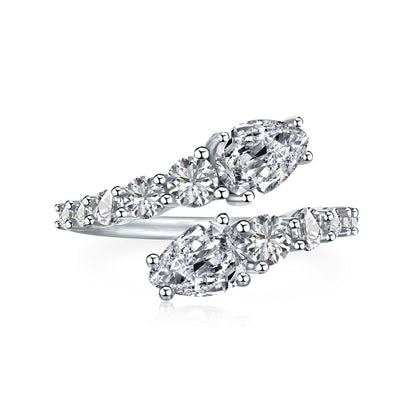 [baslovejewels]Delicate Lively Snake Shape Daily Ring