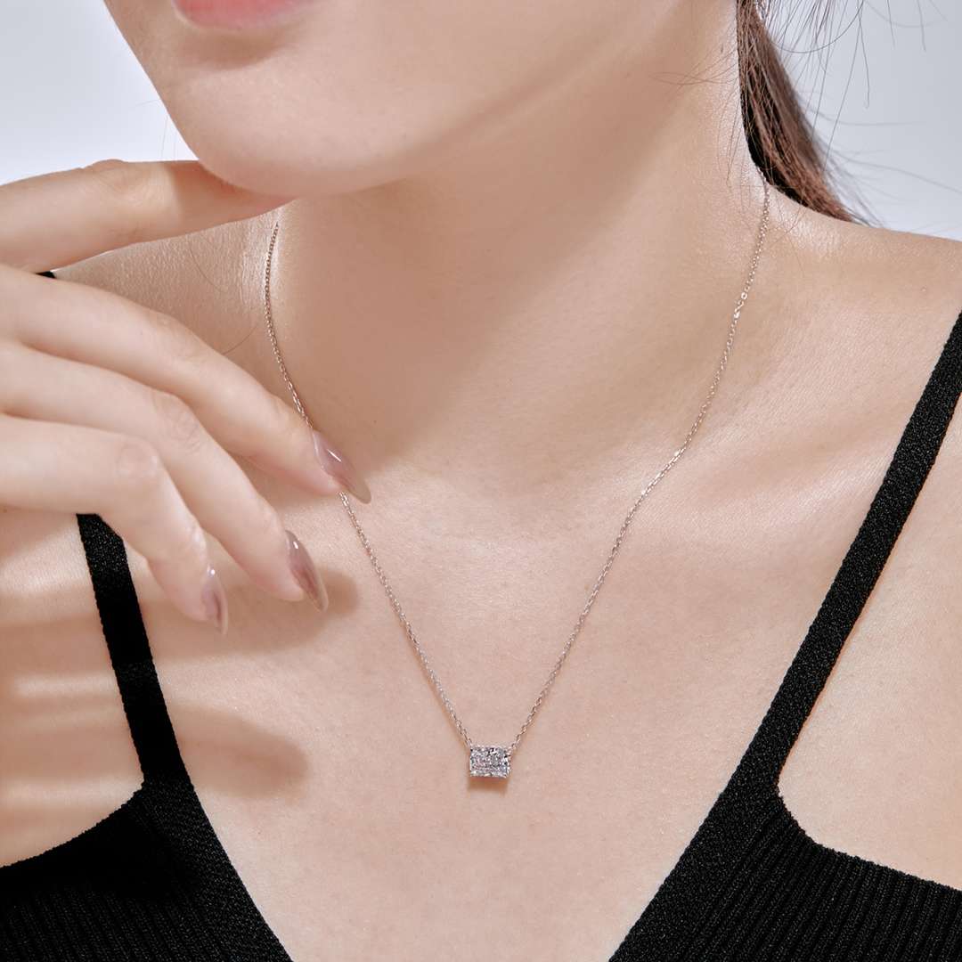 [baslovejewels]Luxurious Square Shape Colorful Necalack