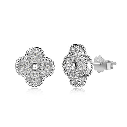 [baslovejewels]Four Leaf Clover Fashion Earrings