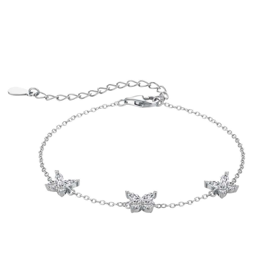 [baslovejewels]Radiant Butterfly Shape Necklace
