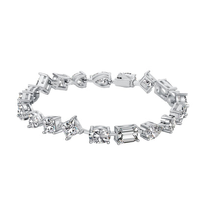 [baslovejewels]Unique Exquisite Multi Cut Daily Bracelet