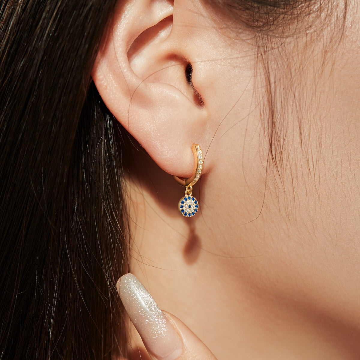 [baslovejewels]Unique Devil Eye Earrings