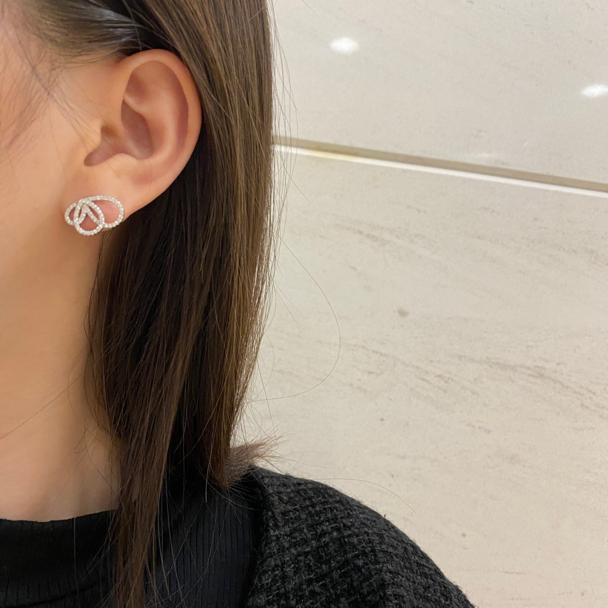 [baslovejewels]Exquisite Butterfly Shape Earrings