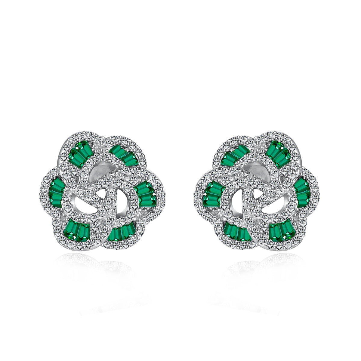 [baslovejewels]Exquisite Flower Shape Daily Earrings