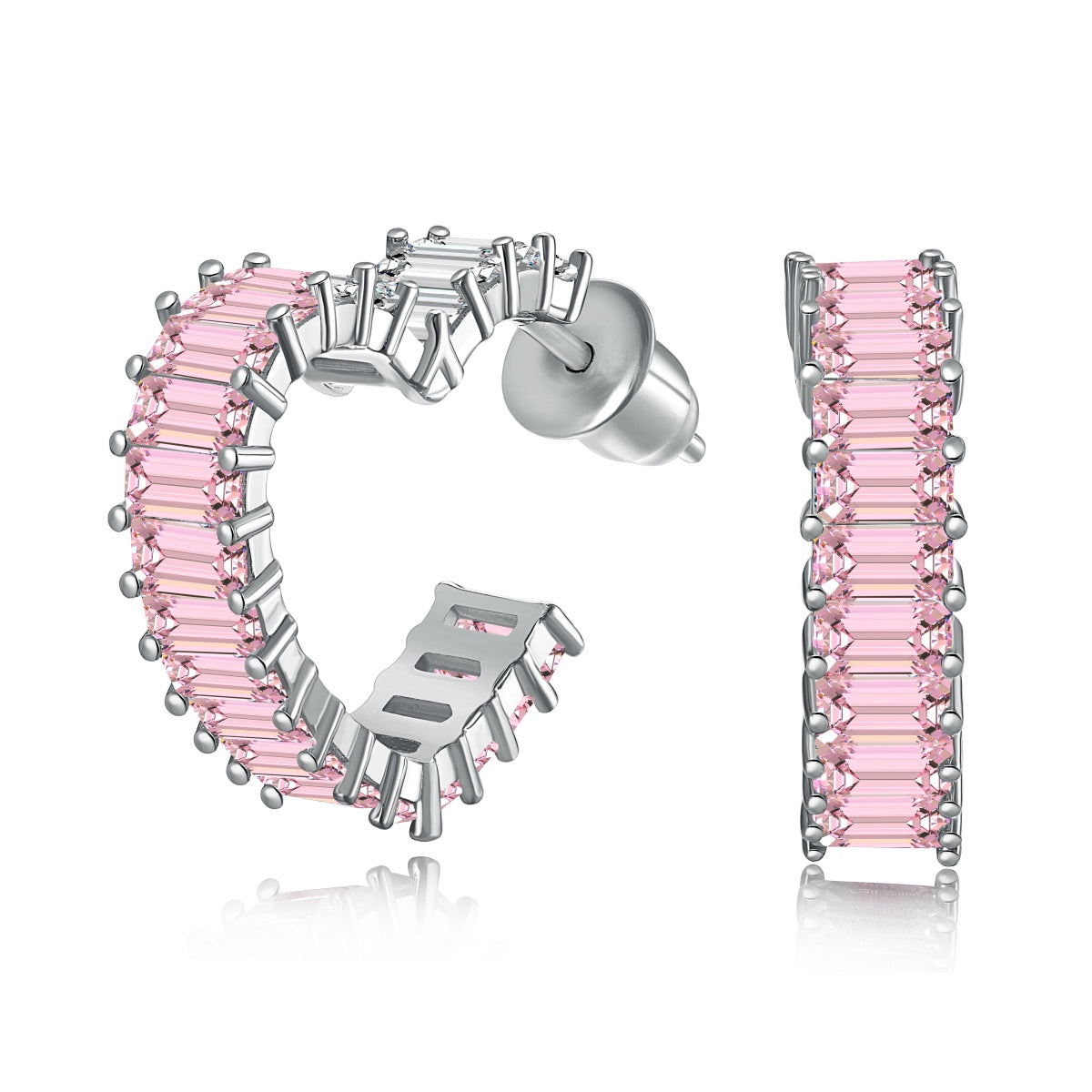 [baslovejewels]Radiant Heart Cutout Earrings