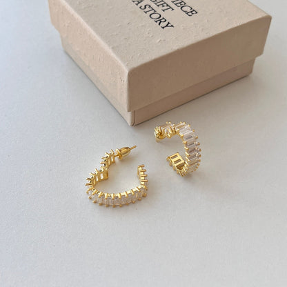 [baslovejewels]Radiant Heart Cutout Earrings