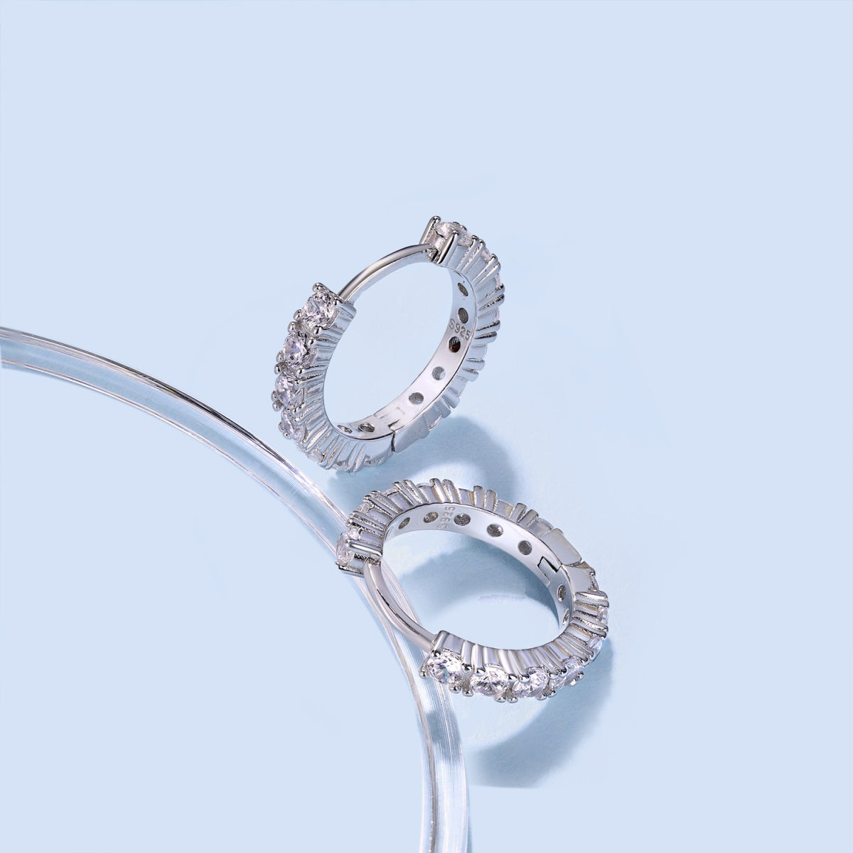 [baslovejewels]Radiant Colorful Round Cut Earrings