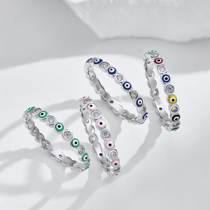 [baslovejewels]Sparkling Vibrant Round Shape Daily Ring