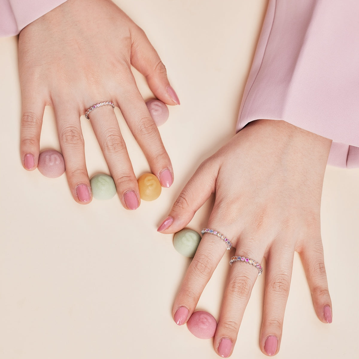 [baslovejewels]Exquisite Colorful Round Cut Party Ring