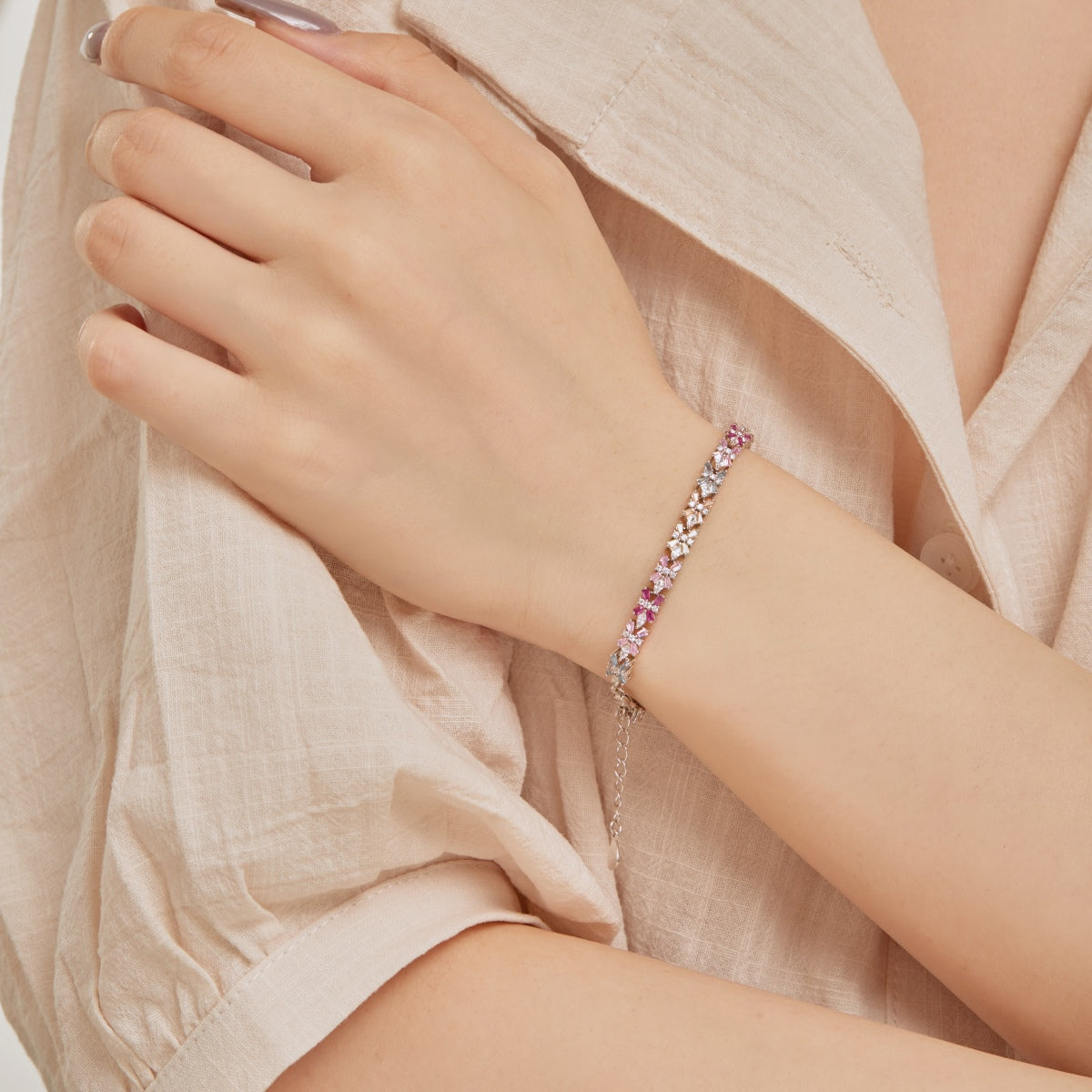 [baslovejewels]Unique Colorful Butterfly Shape Party Bracelet