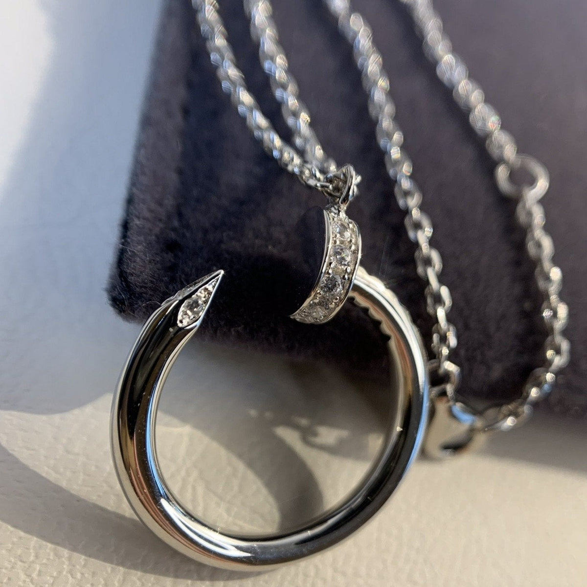 [baslovejewels]JUSTE NECKLACE SILVER