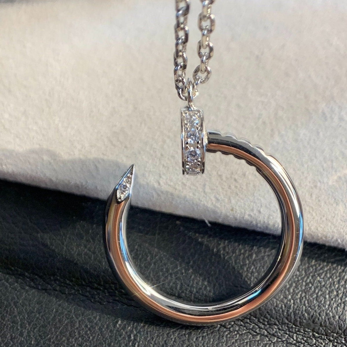 [baslovejewels]JUSTE NECKLACE SILVER