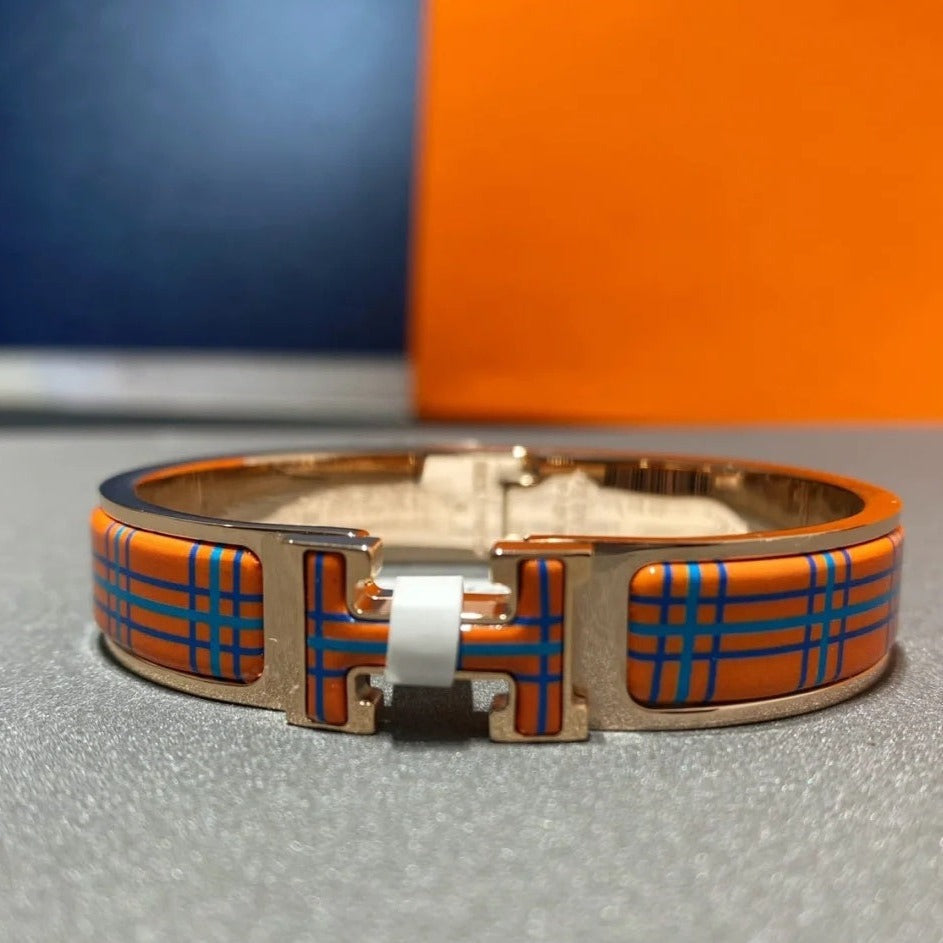 [baslovejewels]H TARTAN BRACELET 12MM