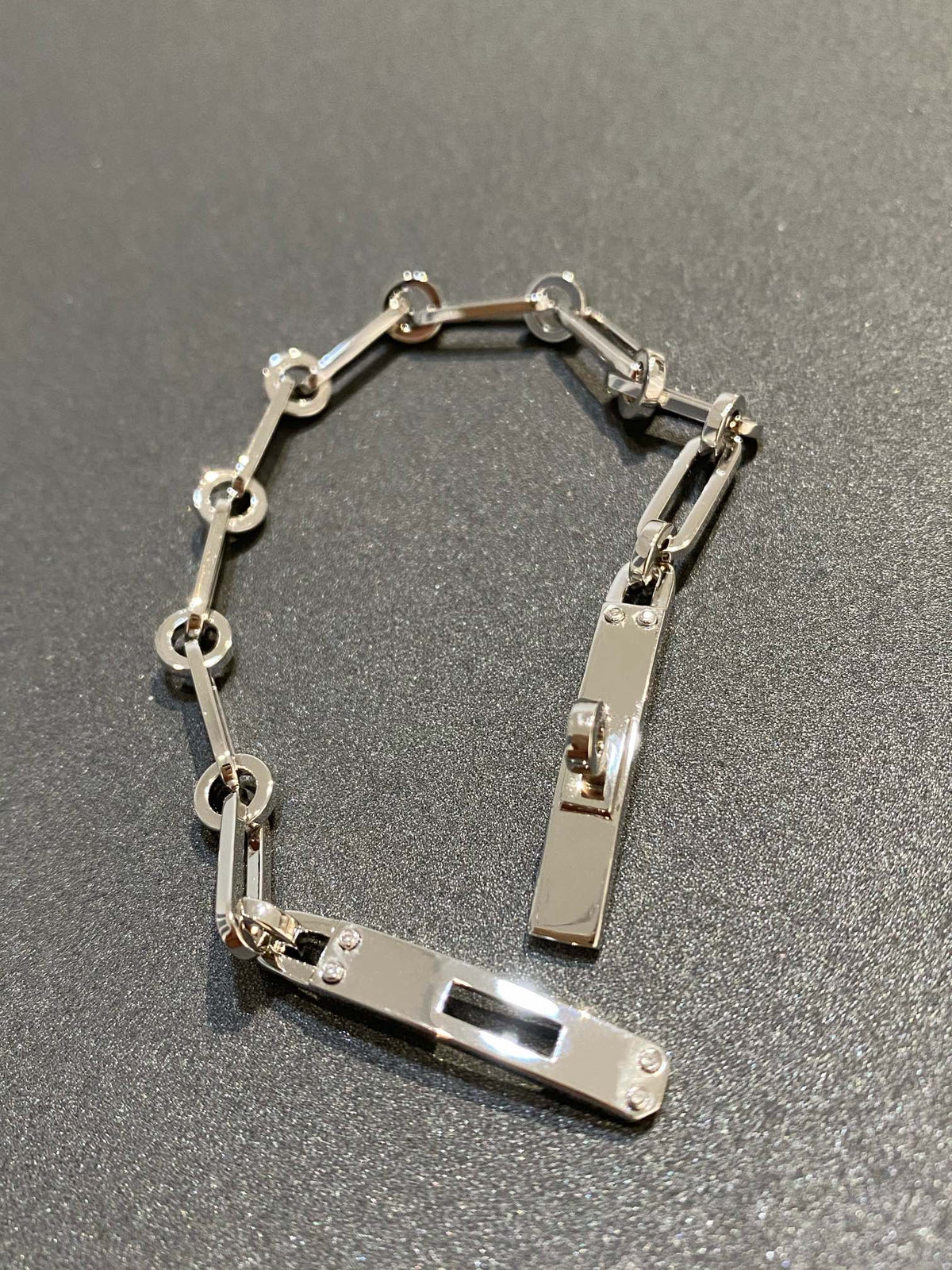 [baslovejewels]CHAINE BRACELET SMALL MODEL DIAMOND