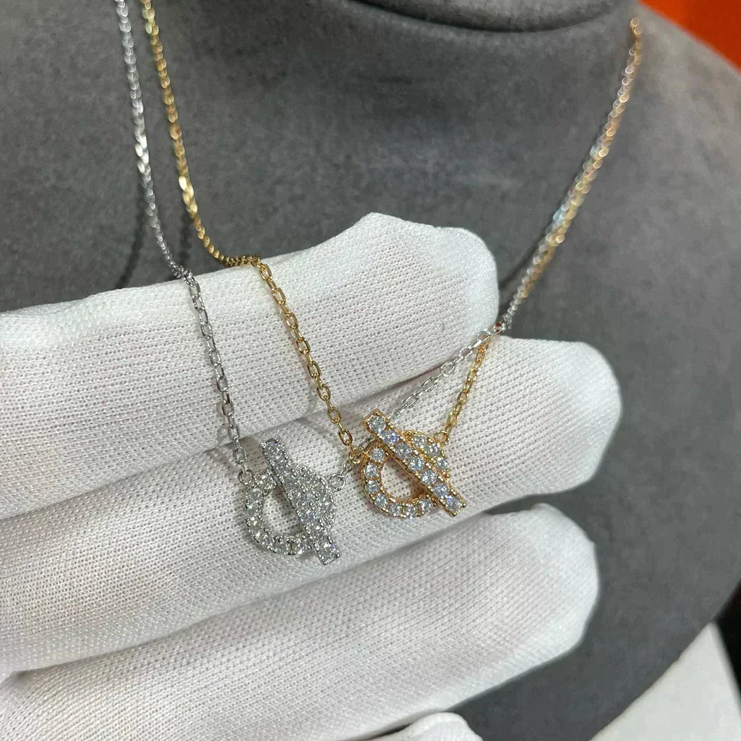 [baslovejewels]ECHAPEE NECKLACE DIAMOND