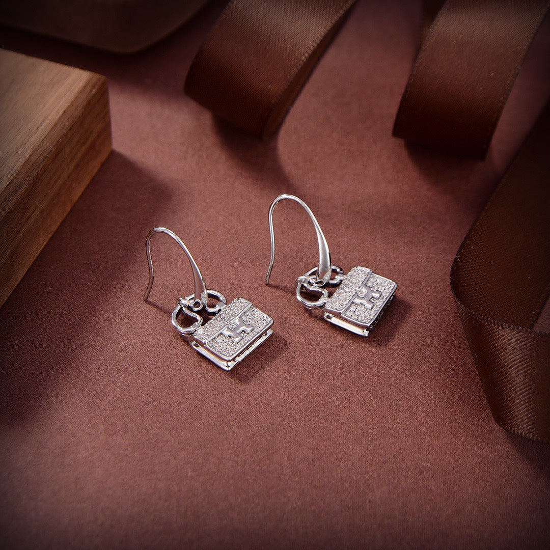 [baslovejewels]KELLY DIAMOND EARRINGS