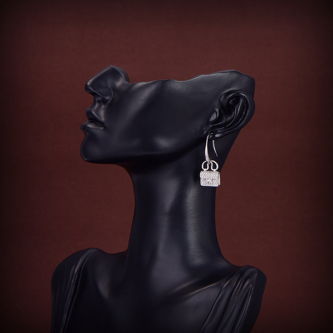 [baslovejewels]KELLY DIAMOND EARRINGS