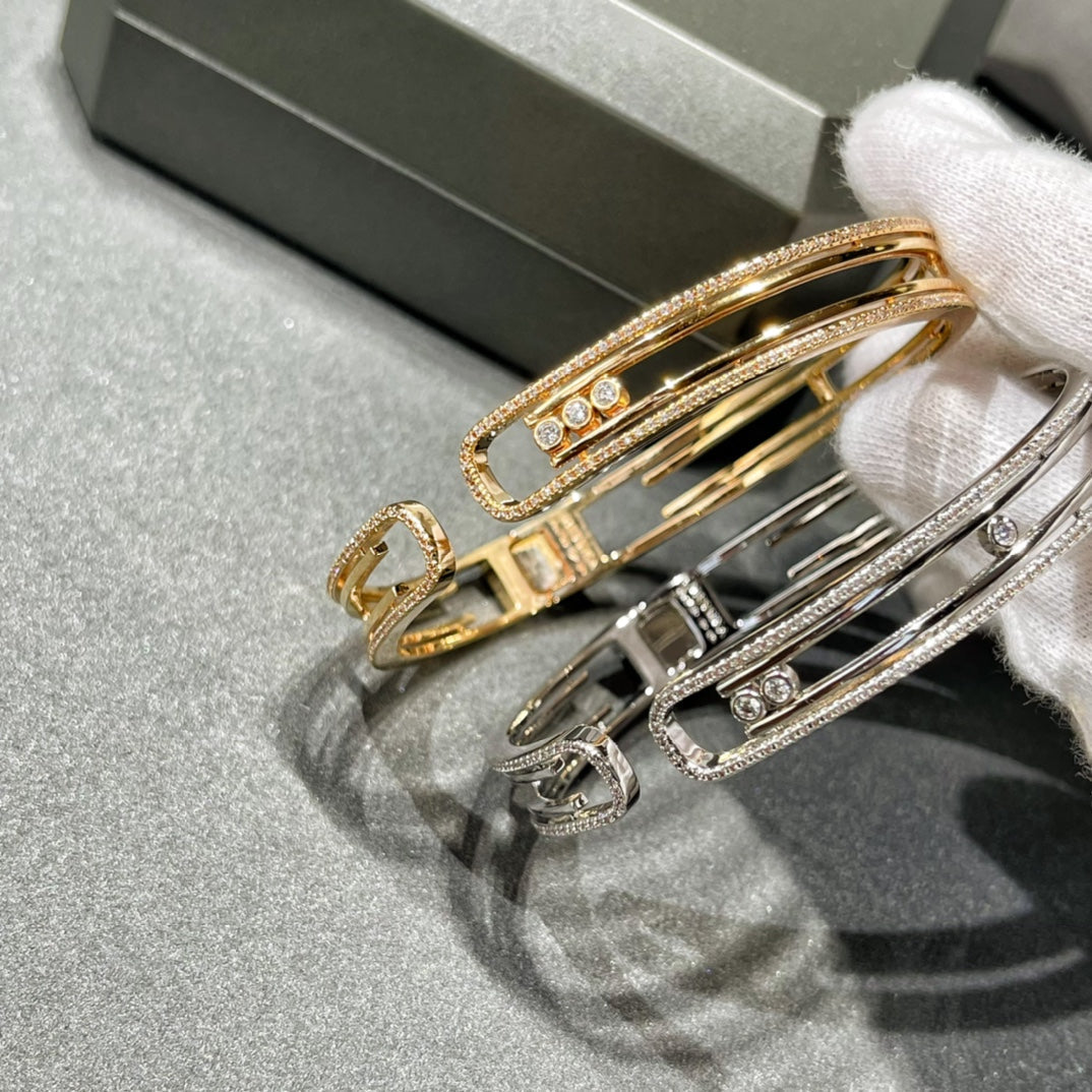 [baslovejewels]MOVE 10TH PAVED DIAMOND BRACELET