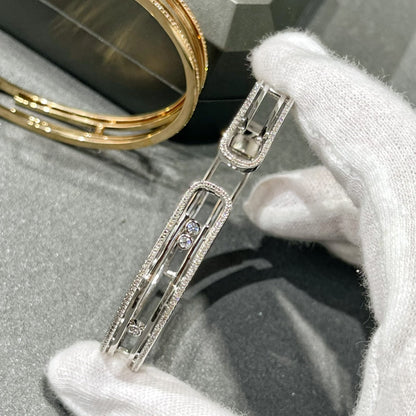 [baslovejewels]MOVE 10TH PAVED DIAMOND BRACELET