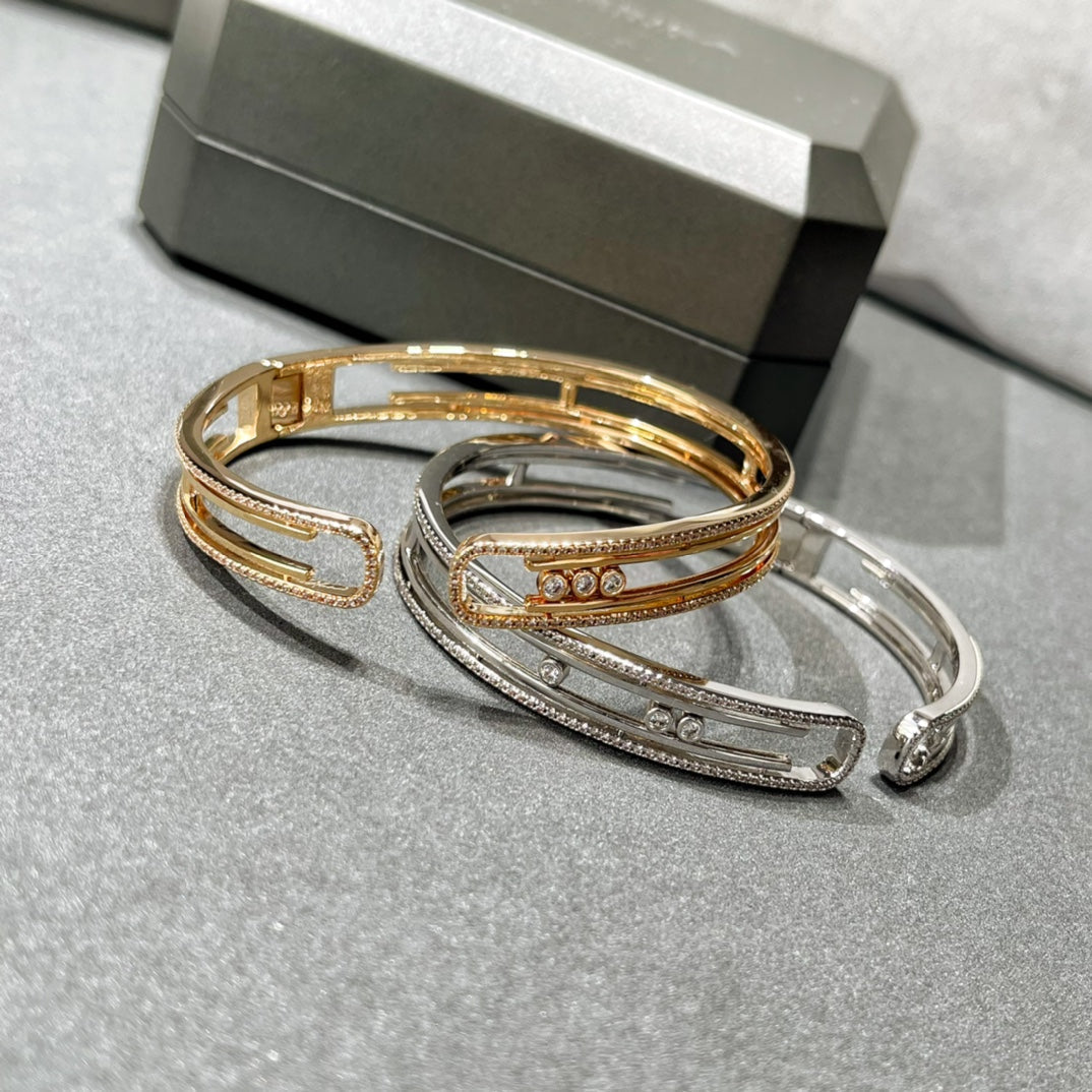 [baslovejewels]MOVE 10TH PAVED DIAMOND BRACELET