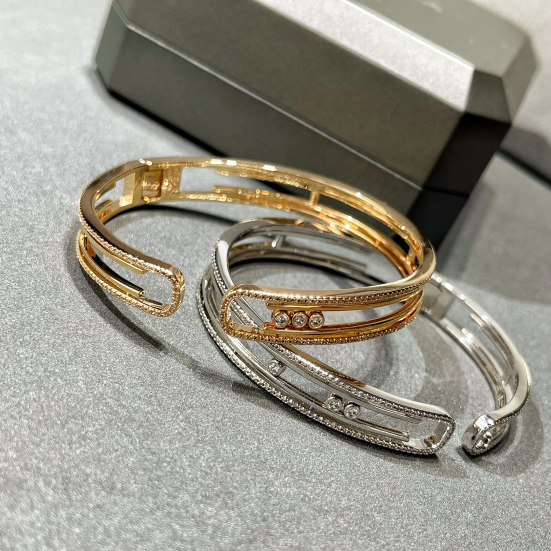 [baslovejewels]MOVE 10TH PAVED DIAMOND BRACELET