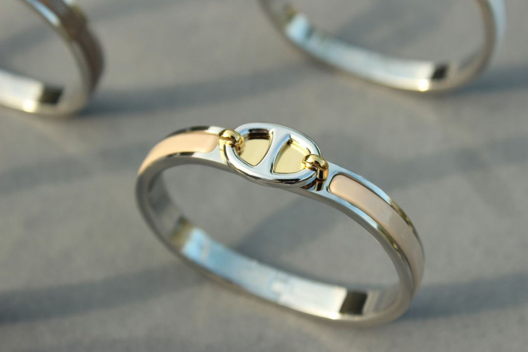 [baslovejewels]CLIC CHAINE SILVER BRACELET