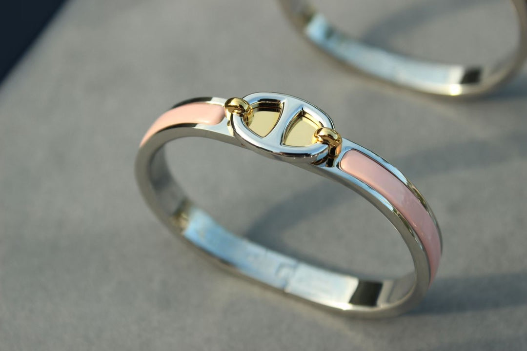 [baslovejewels]CLIC CHAINE SILVER BRACELET